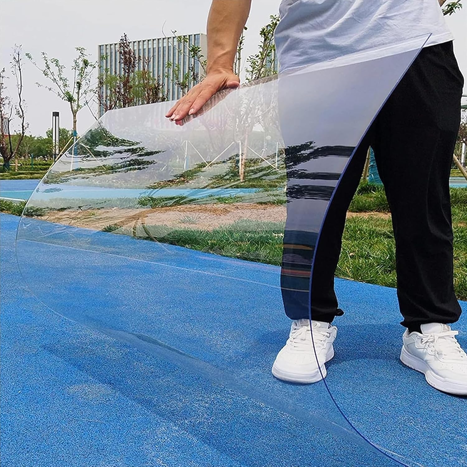 ZHUOZ1T Clear Acrylic Plastic Safety Sheet for Shed Windows