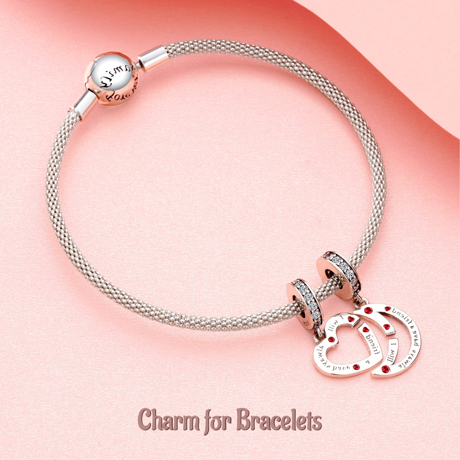 Annmors Charm Pendente Lucciola Gatto Mamma Farfalla Ciondoli Compatibile con Braccialetti e Collane Donna