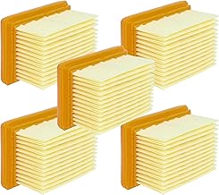 vhbw 5x Filtro reemplaza Bosch 2607002614 para taladro de martillo, taladro de percusión - Filtro aspiradora
