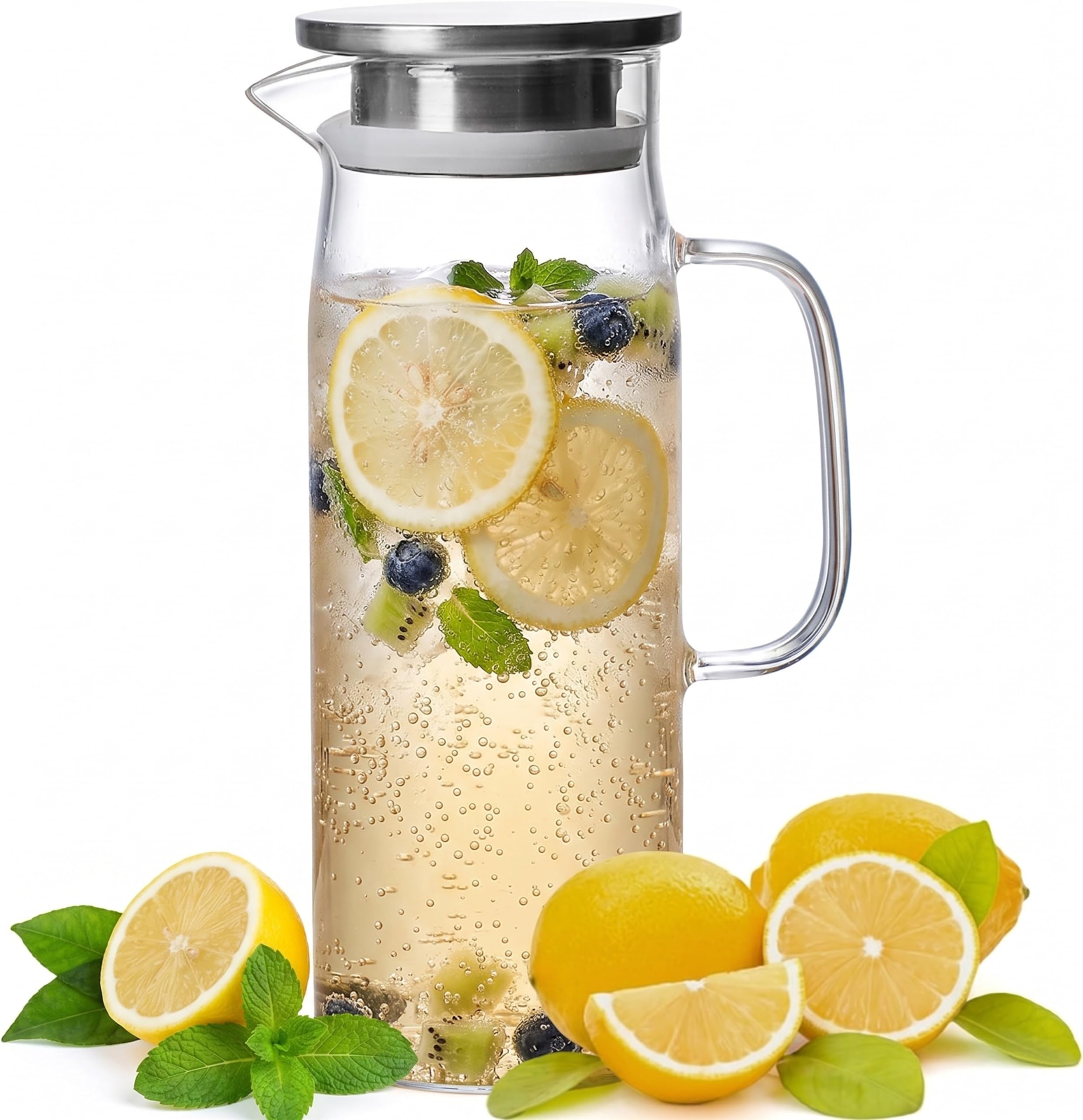 hjn Glass Pitcher