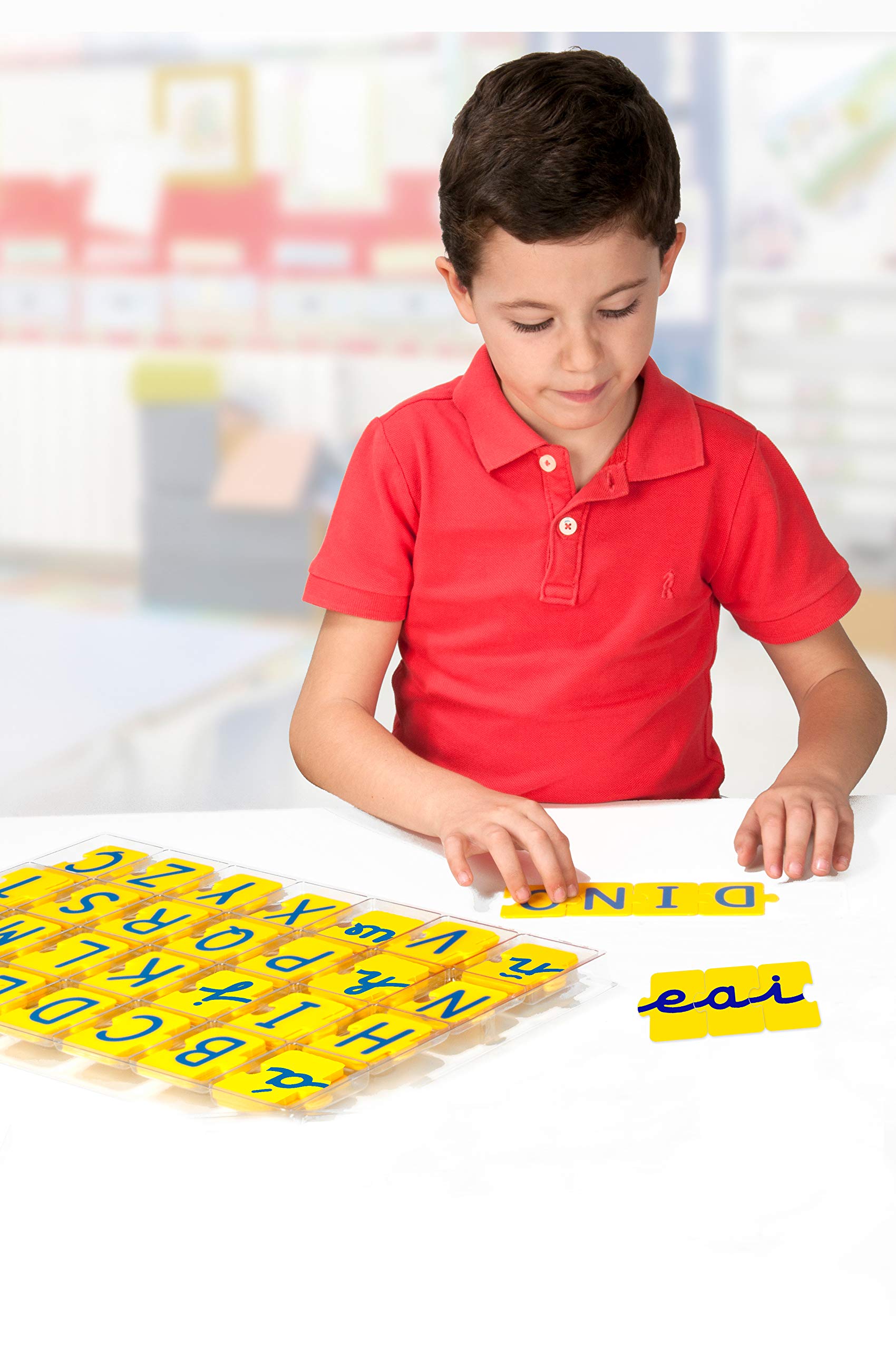 Miniland Juego Didáctico Abecedario Mayúsculas y Minúsculas