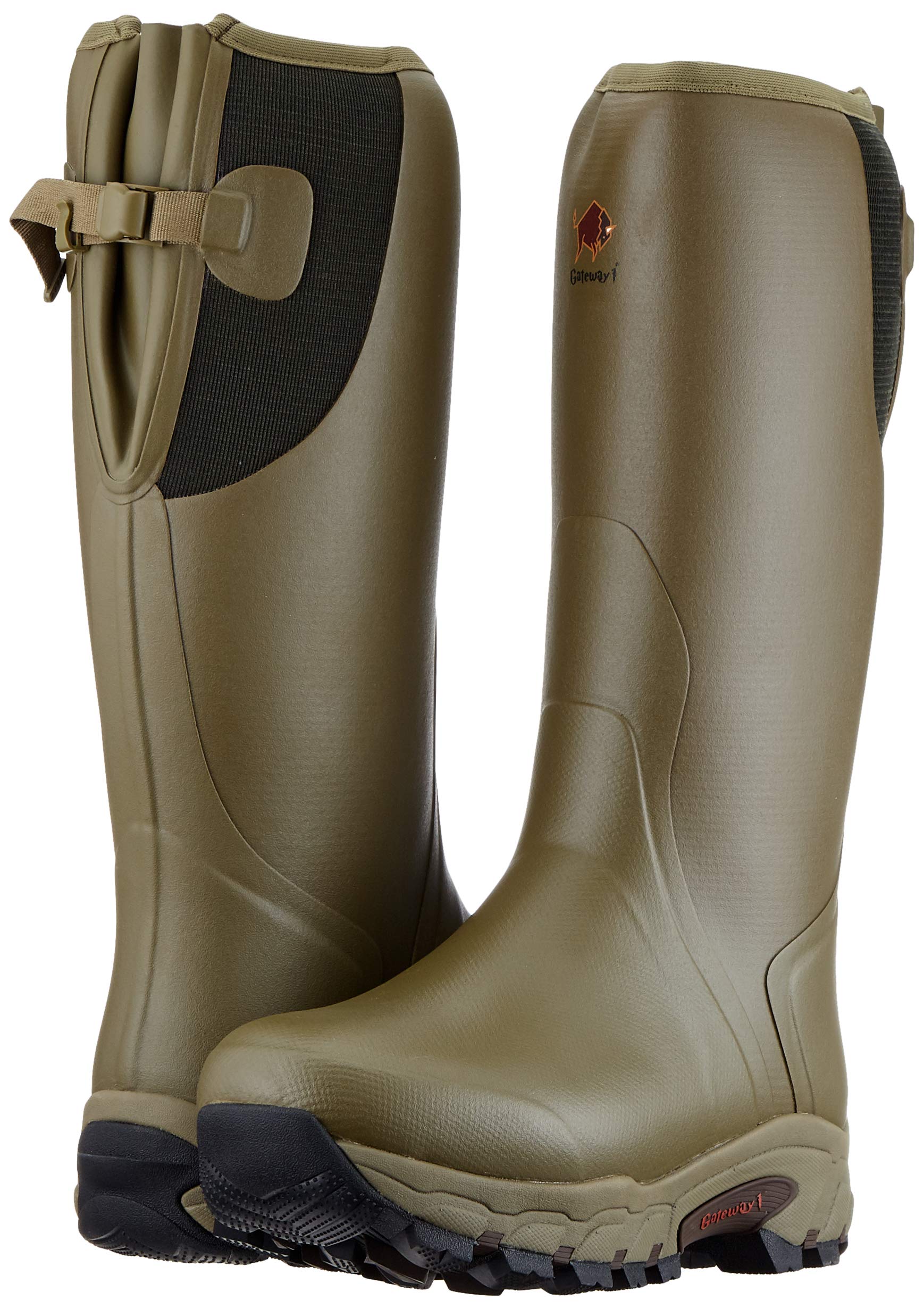 Unisex-Erwachsene Pro Shooter 18" 7mm Jagdstiefel, Grün (Olive 2148), 47 EU