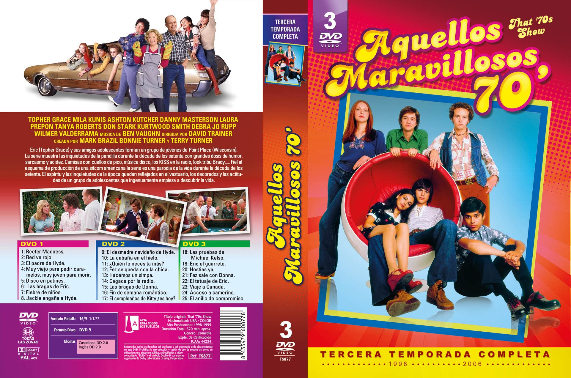 Aquellos maravillosos 70 (3ª Temporada)- DVD - Image 3