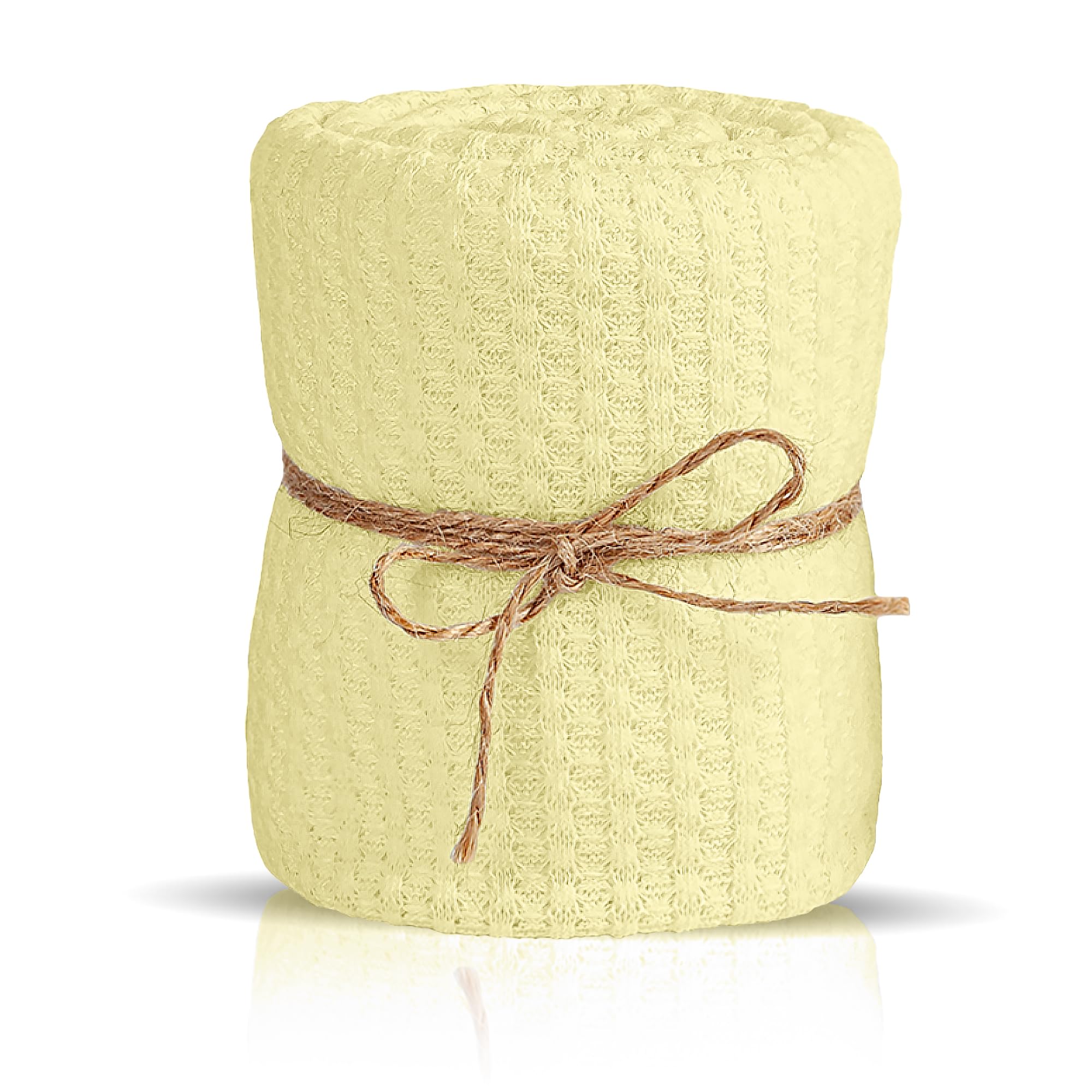 Twinkle Nest Baby Wrap: Newborn Photography Wrap. Baby Photoshoot Prop for Boy or Girl. Baby Swaddle Wrap and Receiving Blanket for Newborn Photography Props. Baby Photo Props. Baby Gift. (Yellow)