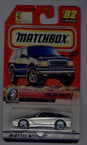 Matchbox 1999-82 de 100series 17 Worldwide Wheels Ferrari 456 Gt Escala 1:64