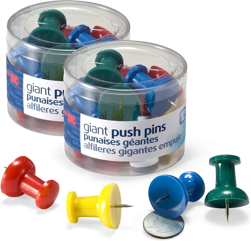 oversized thumb tacks