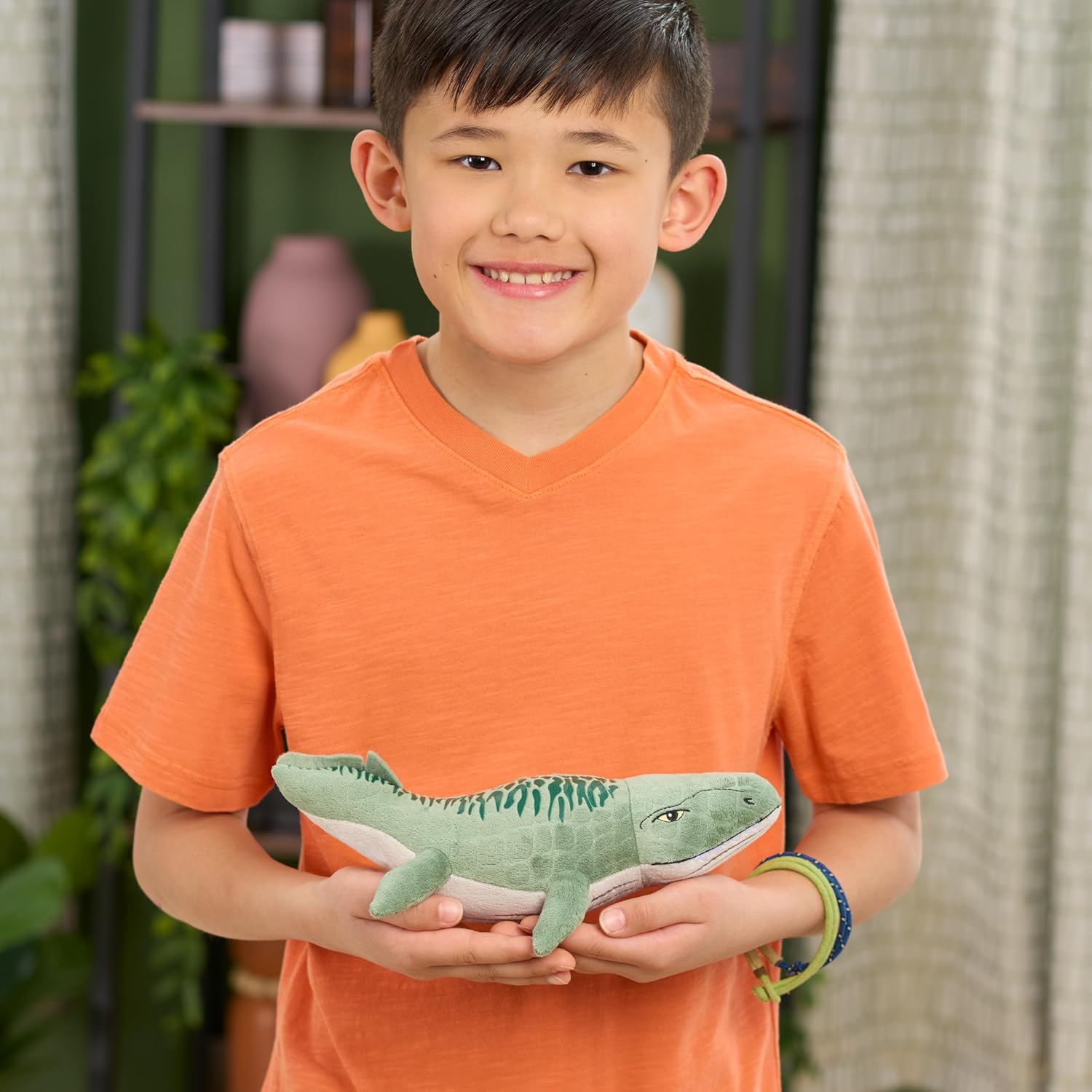 JURASSIC WORLD Small Plush - Mosasaur, Kids Toys for Ages 3 Up by Just Play