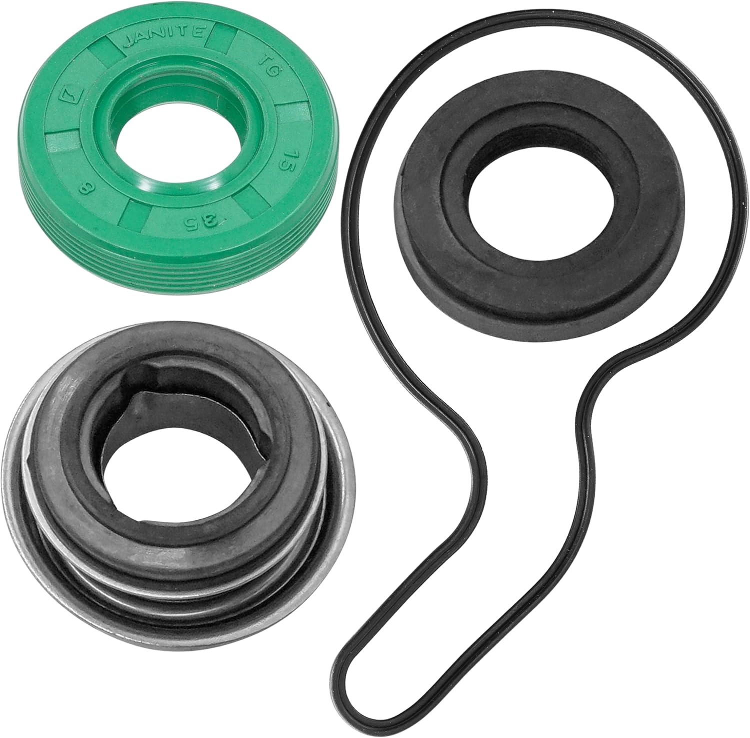 Caltric Water Pump Seal and Cover Gasket Compatible with Poalris Razor RZR S 800 EFI 2009-2014 / RZR 4 800 EFI 2010-2014
