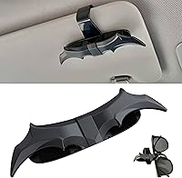 Vista 1 de Soportes para gafas de sol en forma de ala de murciélago para automóvil, accesorios de visera, gadgets de automóvil para regalos de hombre