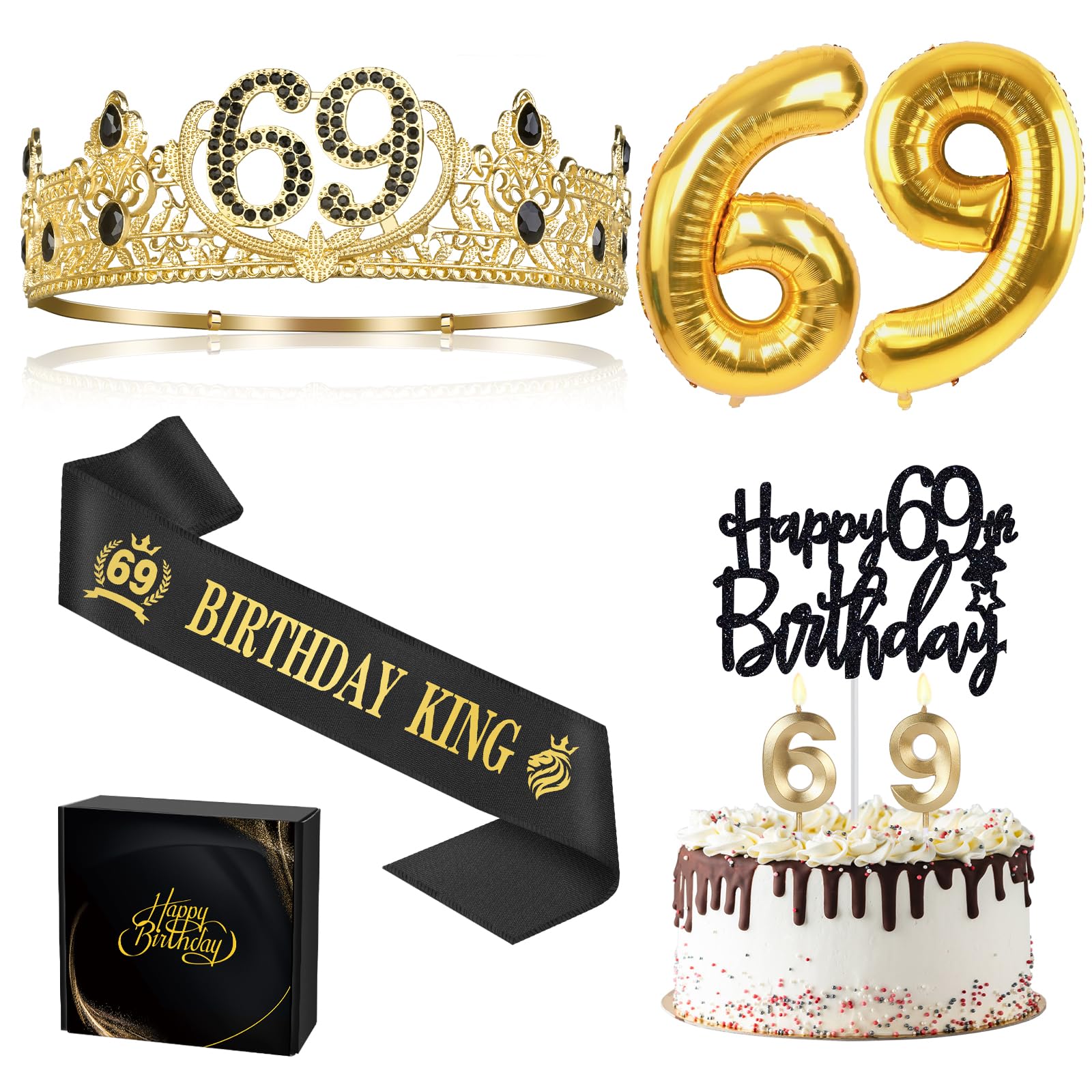 Asija 69th Birthday Gifts for Men Kit