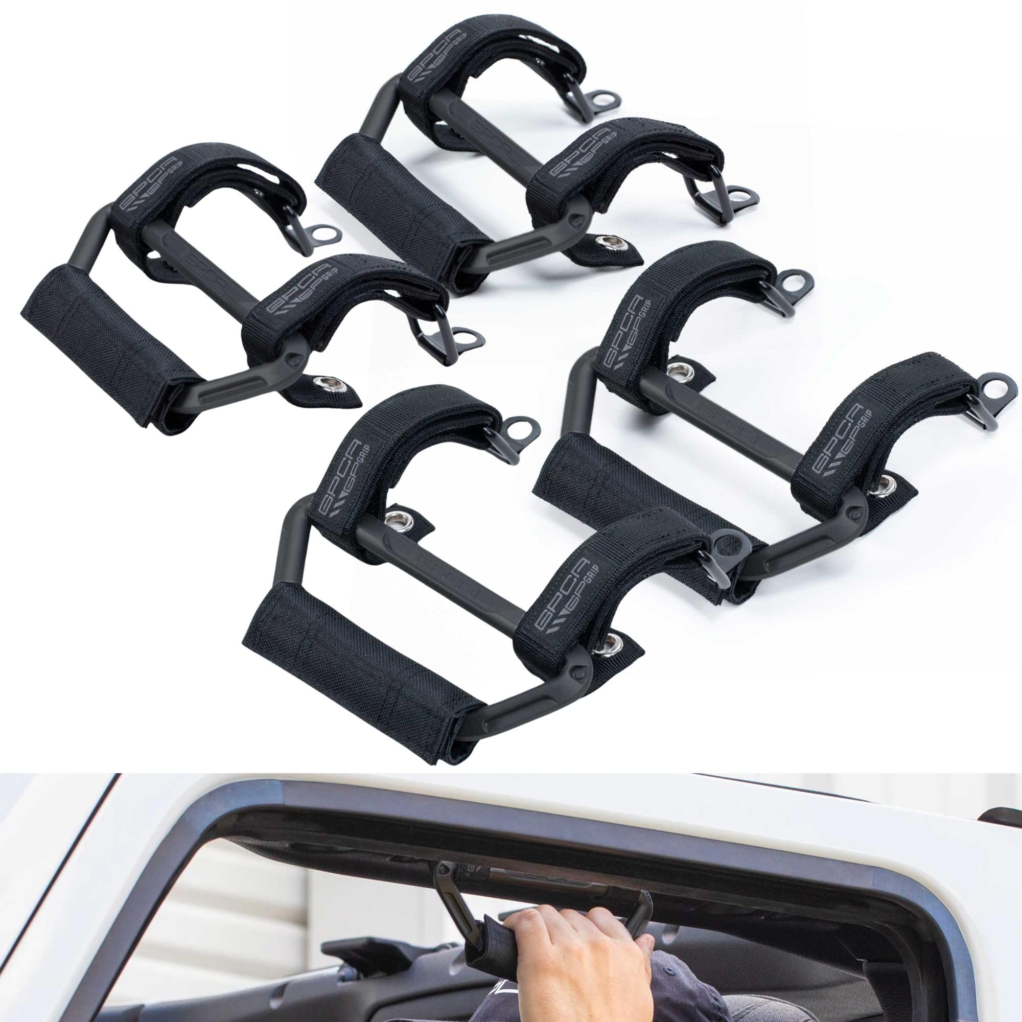 GPCA GP Grip Air Grab Handles, Jeep Wrangler JL/JT/4xe, 2024+