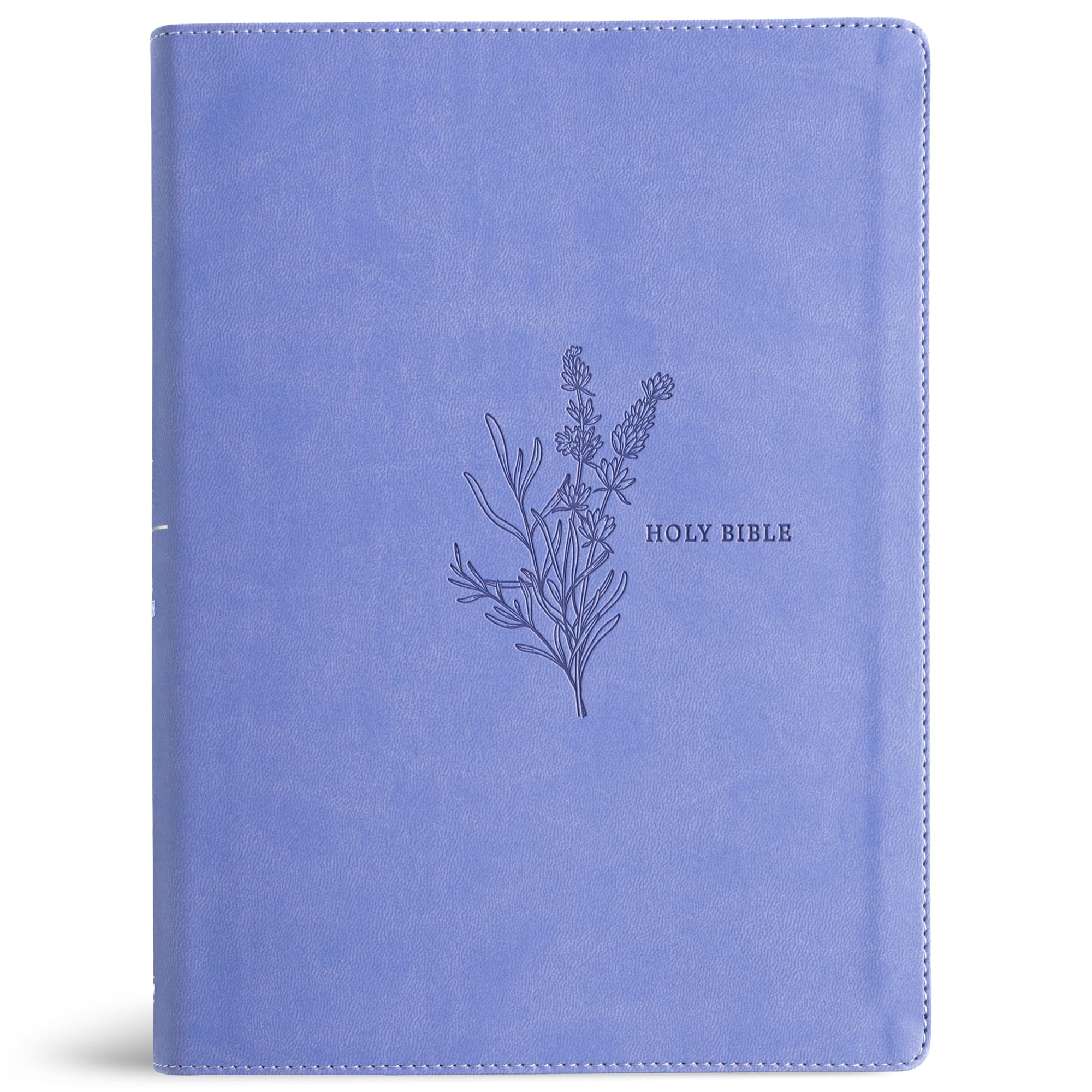 KJV Study Bible, Full-Color, Lavender LeatherTouch, Indexed