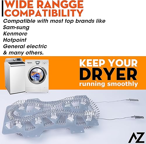 Miniatura 6 de Secadora Elemento Calefactor Termostato Reemplazar Para Samsung DV45H7000EWA2 DV40J3000EWA2 DV218AEWXAA DV219AEWXAA DV220AEWXAA DV209AEWXAA