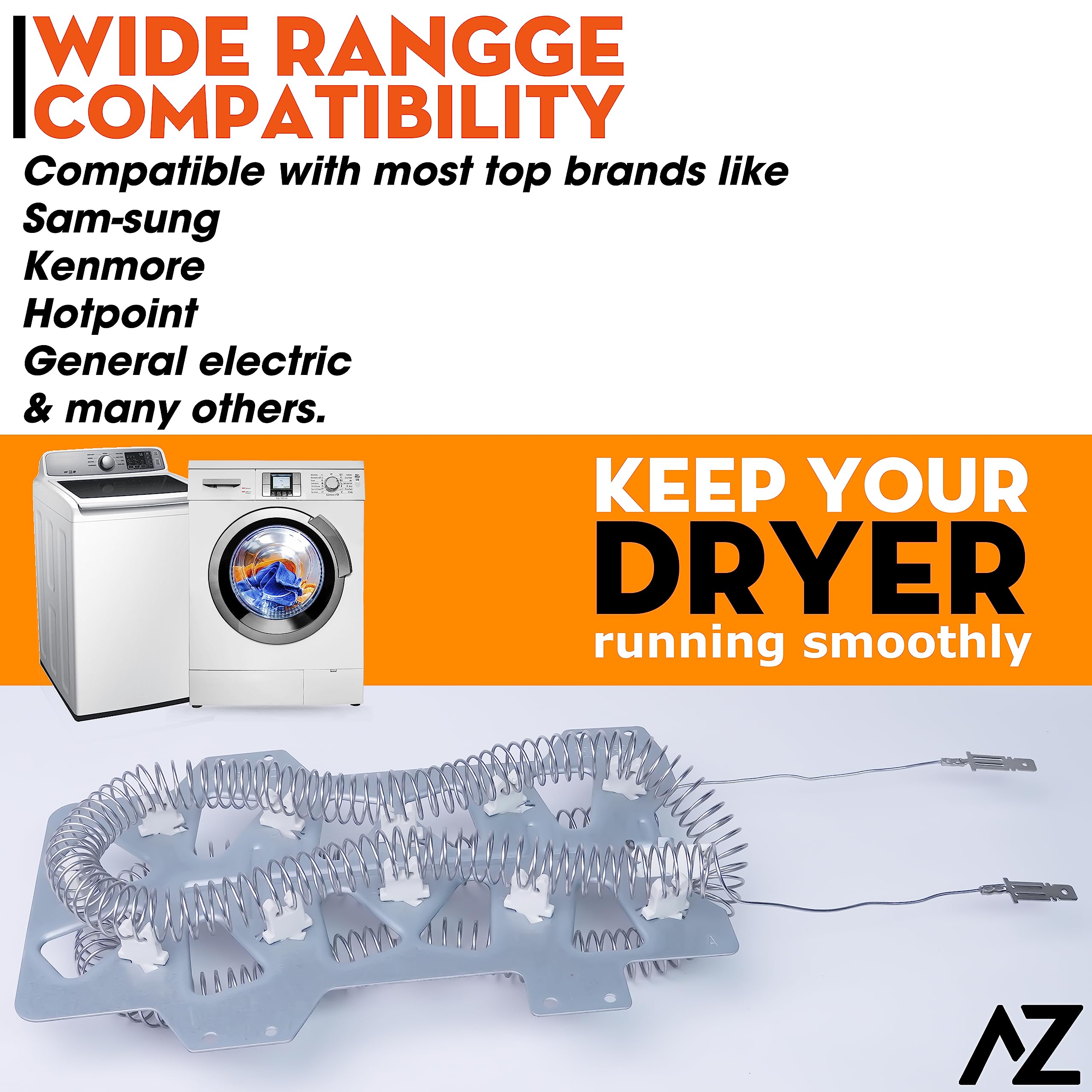 Dryer Heating Element Thermostat Replace For Samsung DVE50M7450W/A3