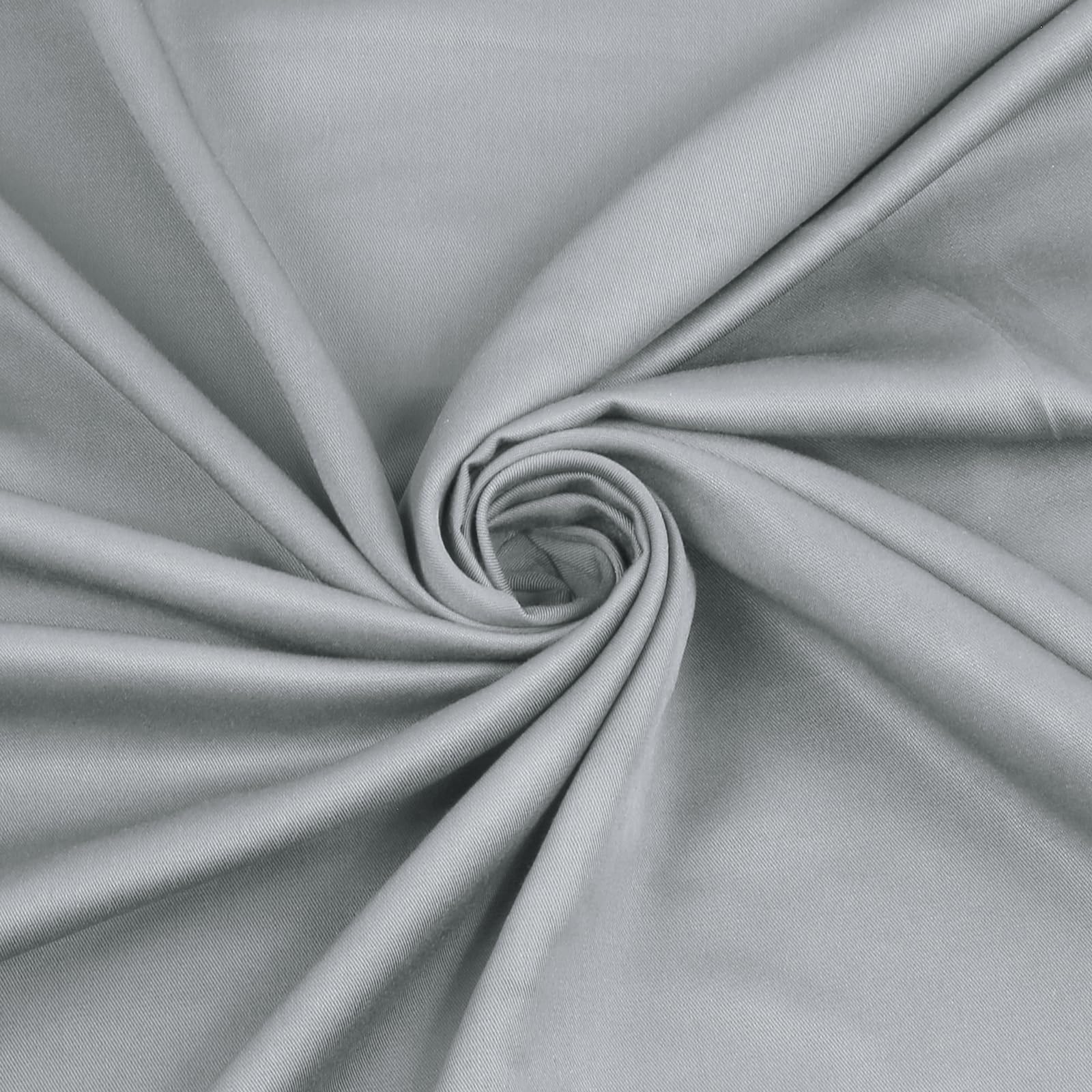 Homiest Light Gray 100% Rayon Derived from Bamboo Fabric