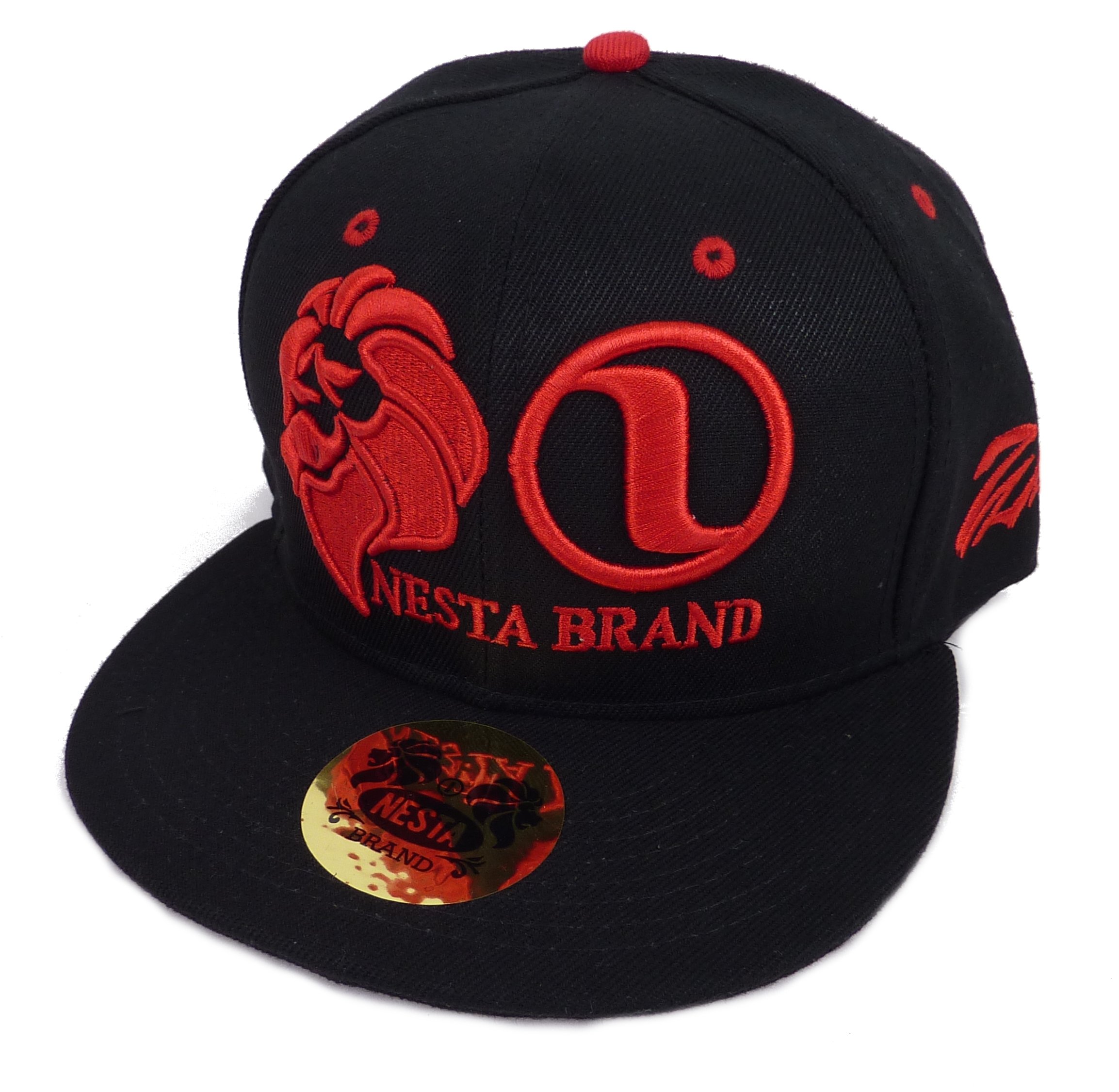 NESTA BRAND ライオン刺繍キャップ NESTA BRAND] ライオン 3D 刺繍 ヒラツバ キャップ | PEET
