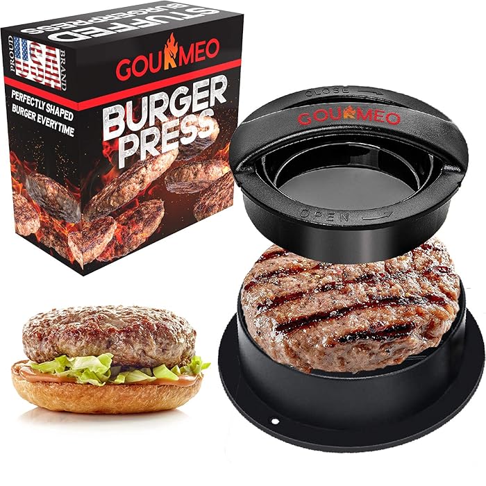 Buy GOURMEO Stuffed Burger Press Patty Maker Non Stick Hamburger