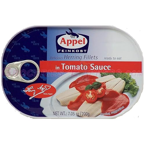 Appel Arenque en salsa de tomate lata de 7 onzas (paquete de 5)