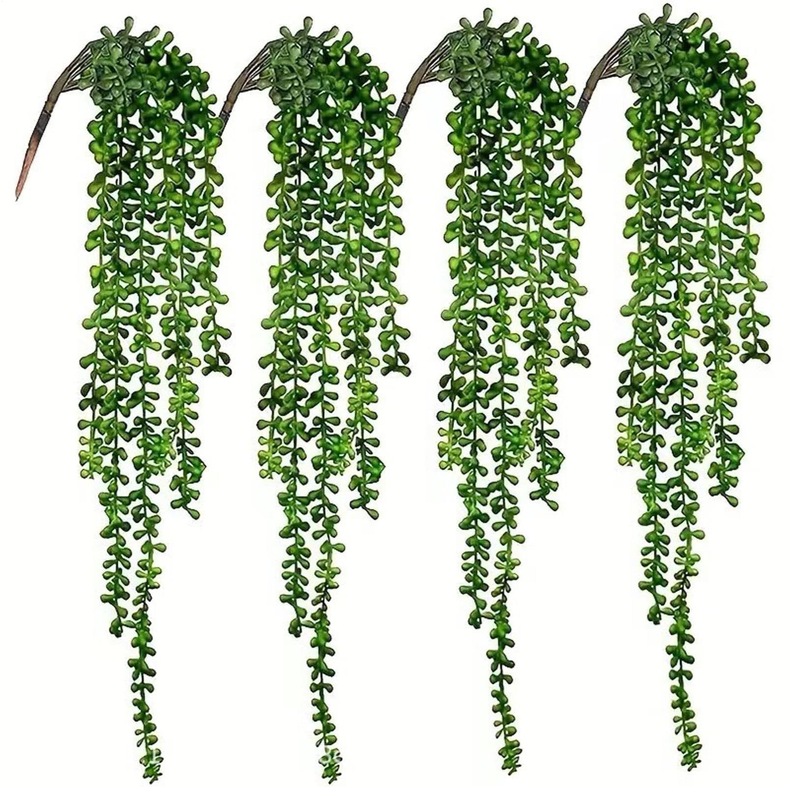 Plantes artificielles pour balcon et salon : lot de 4 pour végétaliser votre intérieur