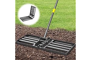 30-Inch Rocklin Lawn Leveling Rake: Achieve a Pristine Landscape