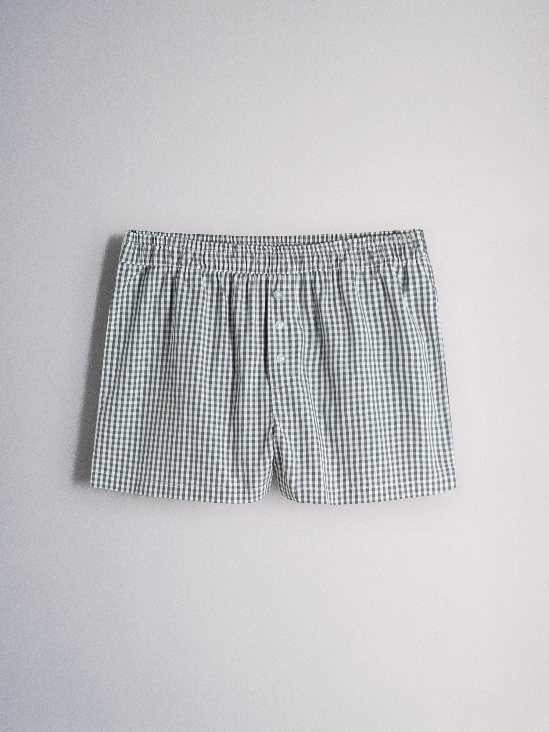 THE SET Damen 3er-Pack Pyjama aus Unterhemd und gewebten Shorts