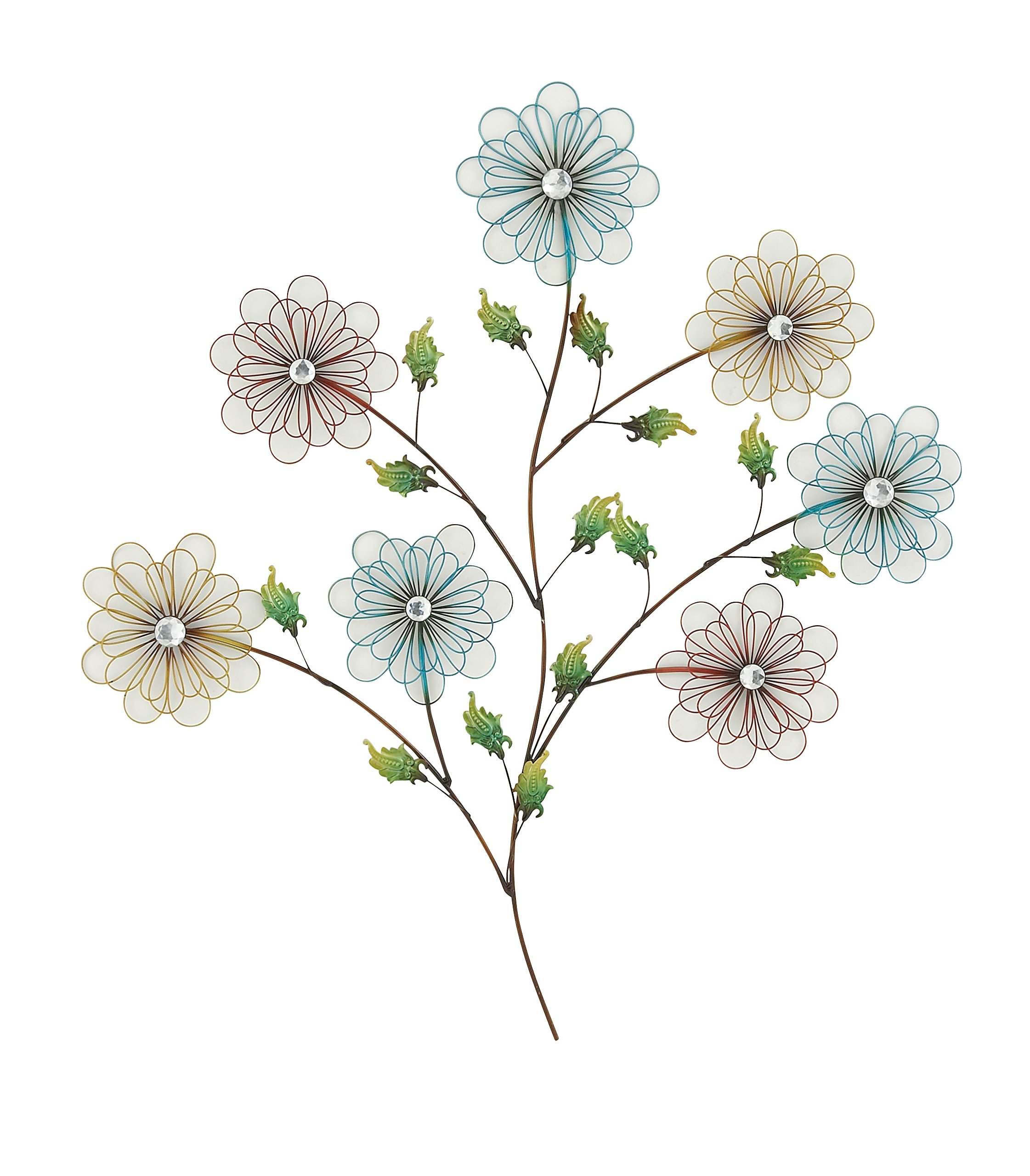 Décoration murale en métal Woodland Imports : un design exclusif et raffiné