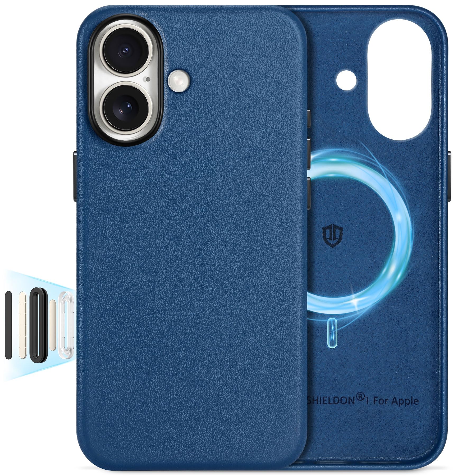 Coque iPhone 17 Shieldon bleu saphir pour éviter les rayures - 7