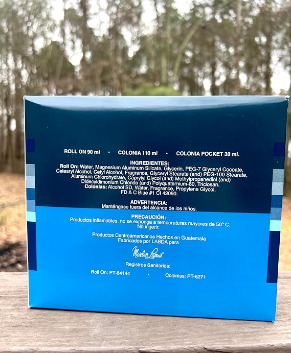 Morton Musk Mens Fragance Kit Blue Box