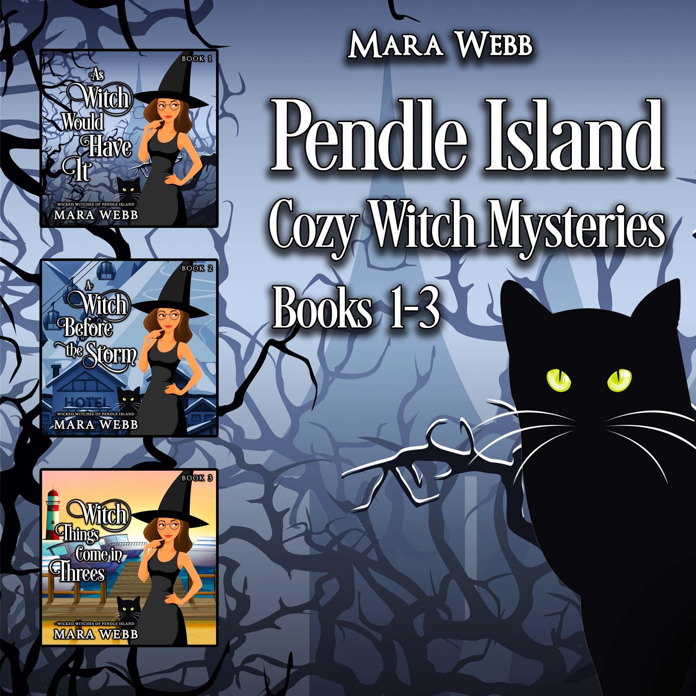 Cover art for Pendle Island Witch Mysteries Bundle Books 1-3