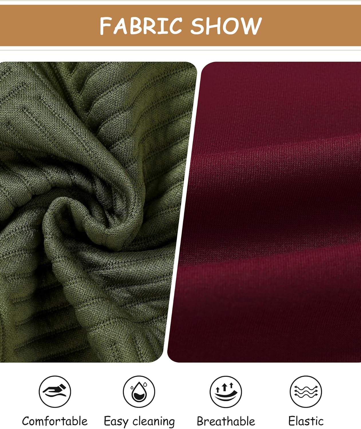 ZOEREA Toddler Baby Boy Clothes Outfits Long Sleeve Solid Sweatshirt and Pants 2 Piece Fall Winter Sweatsuit Set 1-5T - Image 5