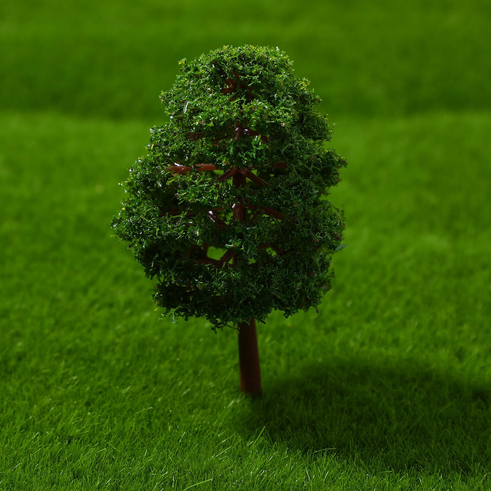 Alberi Modello Scenografici Verdi 20 Pezzi 9cm per Diorama