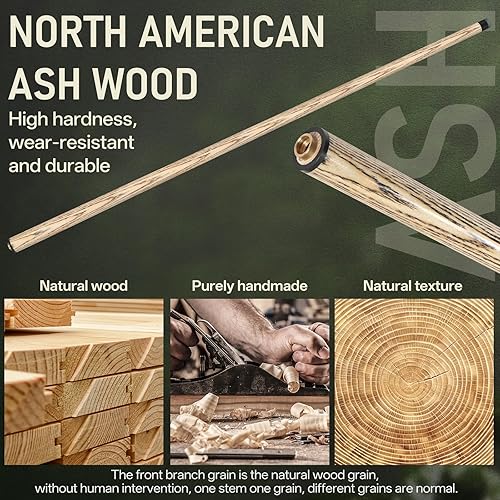 Miniatura 2 de Kmise Break Jump Cue Stick - Taco de Billar de 21oz 23oz 25oz 28oz para Quiebres Explosivos y Saltos Sin Esfuerzo, Taco Pesado de Salto y Quiebre