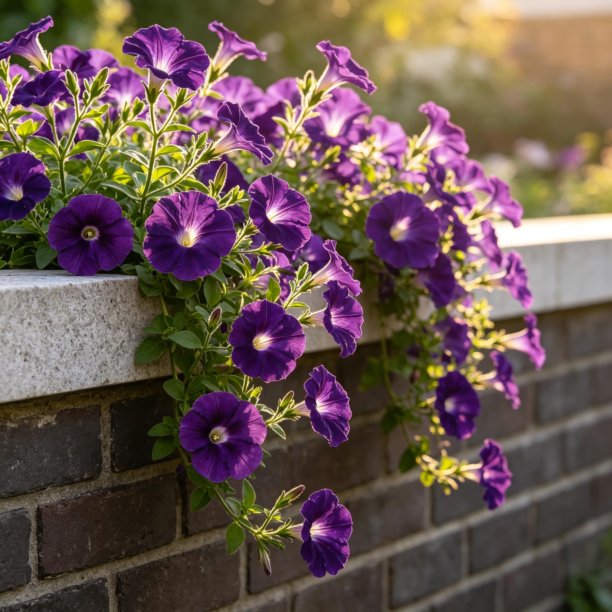 Trailing Petunia Seed-Rare Hardy Perennial, for Hanging Baskets