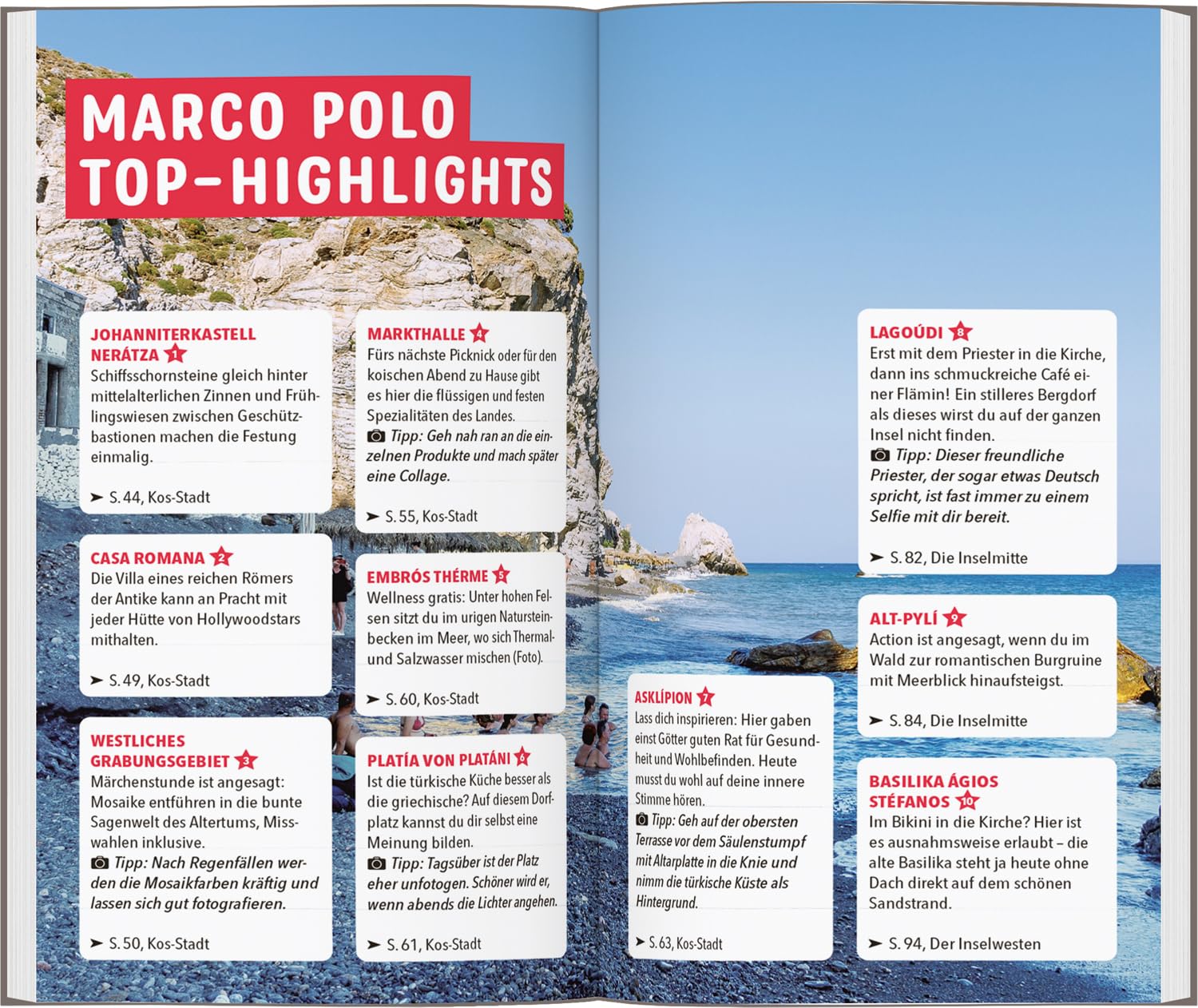 MARCO POLO Reiseführer Kos: Reisen mit Insider-Tipps. Inklusive kostenloser Touren-App