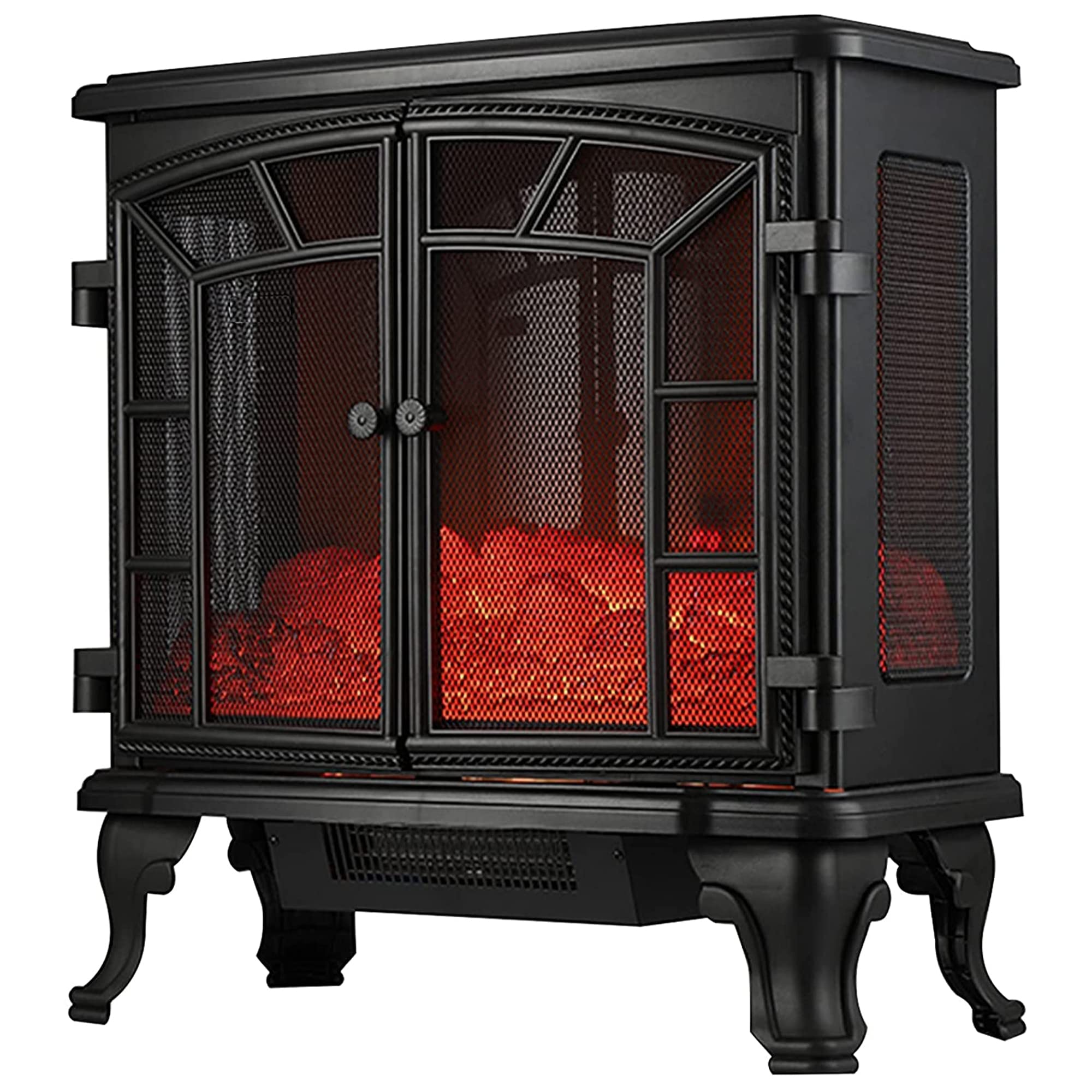 Buy SSCYHT Electric Fireplace Heater 2000W Freestanding Electric Stove