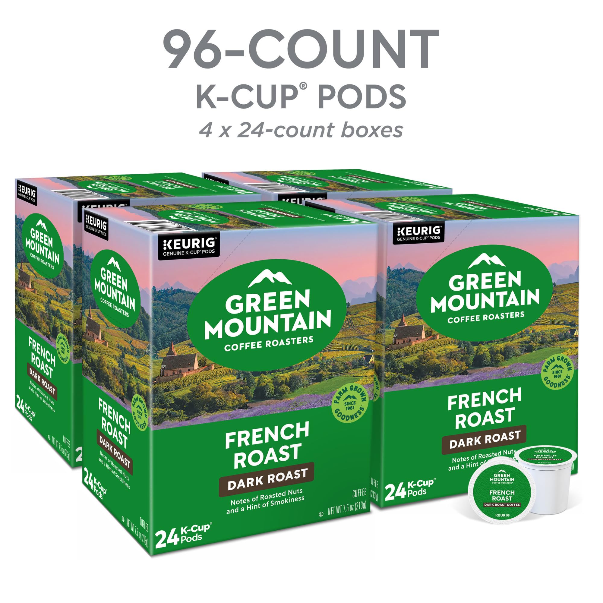 Amazon.com: Green Mountain Coffee Roasters French Roast, Single