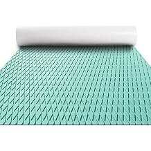 FOCEAN EVA Foam Boat Flooring Camouflage Surfboard Traction Pad Grip Mat Non-Slip Self-Adhesive Marine Flooring Decking Sheet for Boats, Paddleboard, Kayak, Surfing, 94.5"x47.2"/23.6"/15.7"