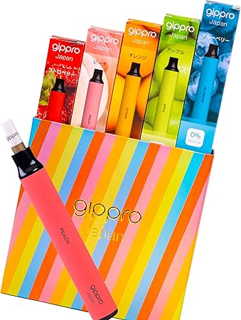Amazon Gippro 電子タバコ 使い捨て フルーツ系フレーバー5個セットmax800回吸引可能 男性 女性 吸いやすい かわいい おしゃれ ノンニコチン ノンタール Gippro 電子たばこ Amazon Gippro 電子タバコ 使い捨て フルーツ系フレーバー5個セットmax800回吸引可能 男性 女性 吸いやすい かわいい おしゃれ ノンニコチン ノンタール Gippro 電子たばこ