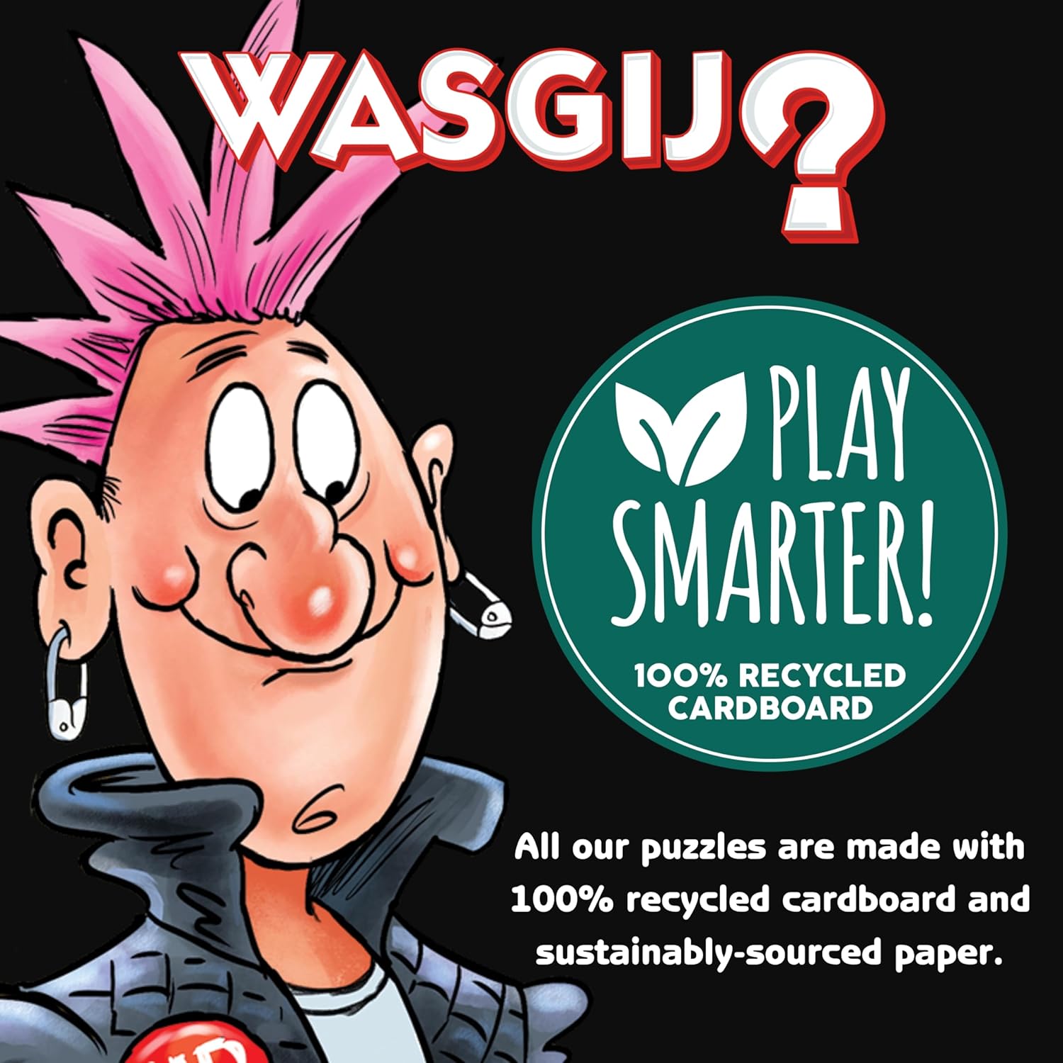 Wasgij Destiny 27, Café to Latte! 1000 Piece Jigsaw Puzzles for Adults - Colourful, Challenging & Brainteasing Adults Jigsaw Puzzle - Puzzle The Future - 100% Recycled Cardboard - 1000pcs - Jumbo