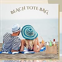 Vista 11 de Cunno 12 Pcs Burlap Tote Bag Mini Jute Reusable Bag with Handles Small Blank Canvas Gift Waterproof for Wedding Beach DIY