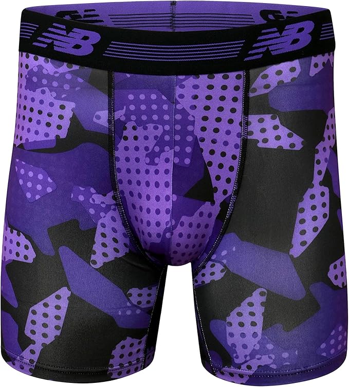 These boxer briefs feature a no-fly design, which offers a more streamlined and comfortable fit. The moisture-wicking fabric helps to keep you cool and dry, making them ideal for workouts or hot summer days. With a convenient 3-pack option, you'll have multiple pairs on hand for daily wear or travel.