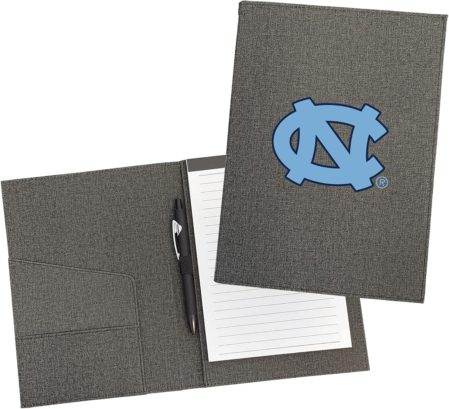 University of North Carolina Tar Heels Padfolio, Design-1 - Gray