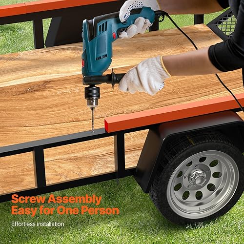 Miniatura 6 de VEVOR Asistente de elevación para puerta trasera de remolque, capacidad máxima de carga de 180 libras, compatible con portón trasero y rampa de