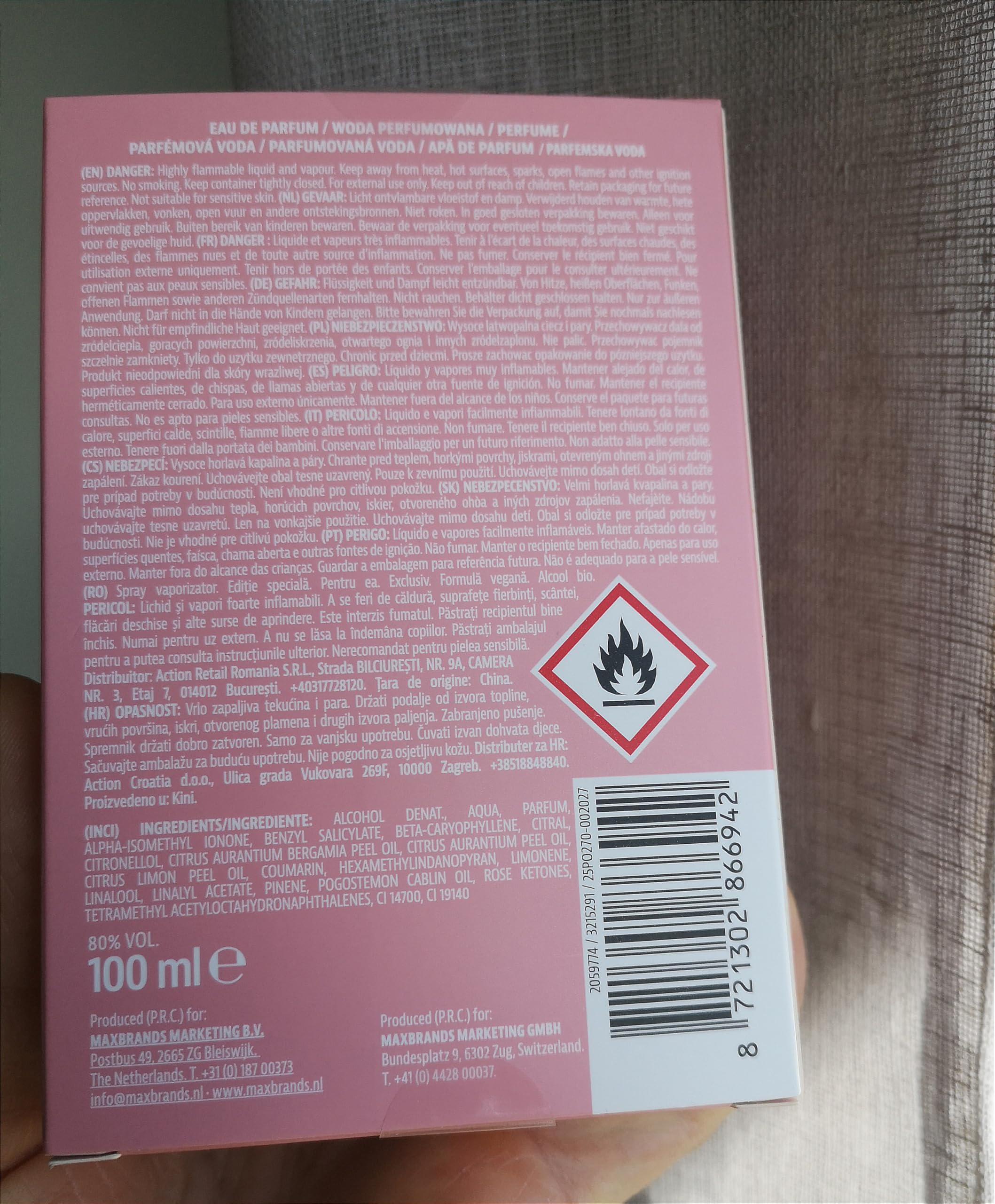 -Oh Belle Femme- Eau de Parfum pour Femmes, Sensuel, Longue Durée, 100 ml