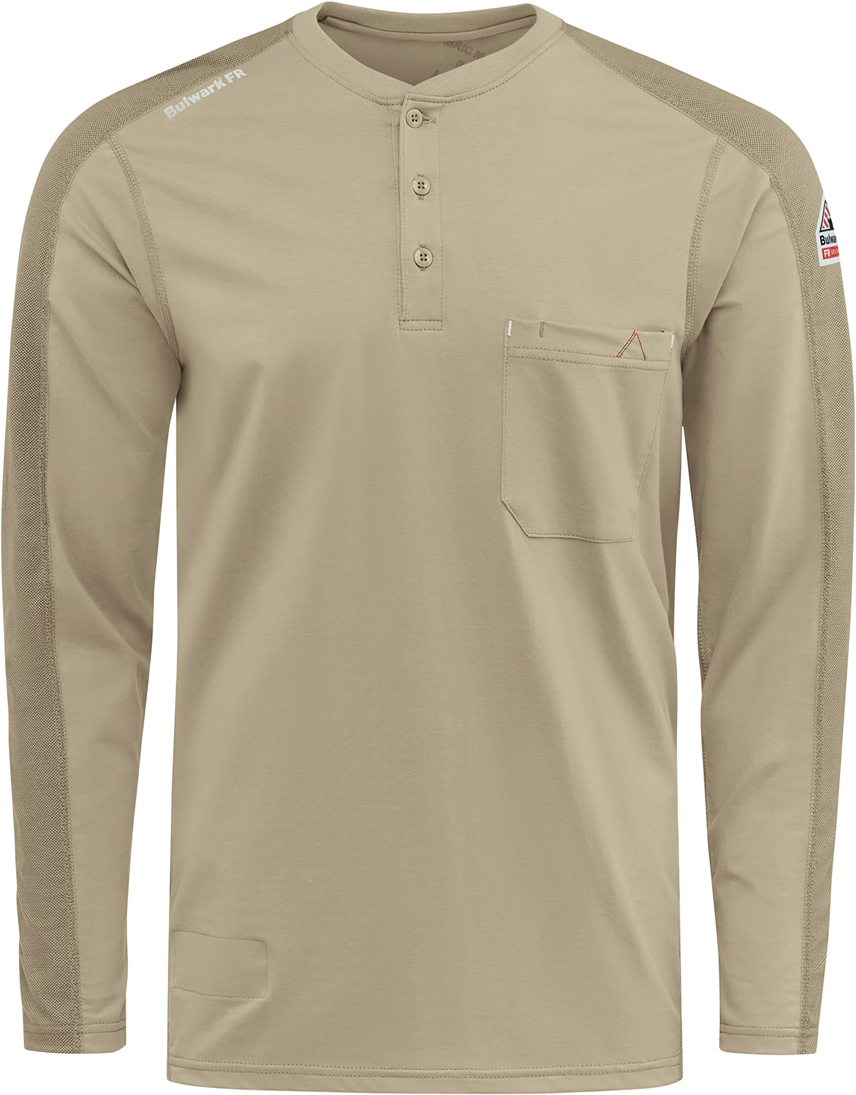 Bulwark Men's Flex Knit Henley