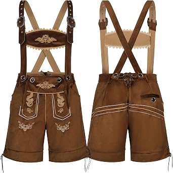 Oktoberfest Outfits Men,Oktoberfest Lederhosen Costume