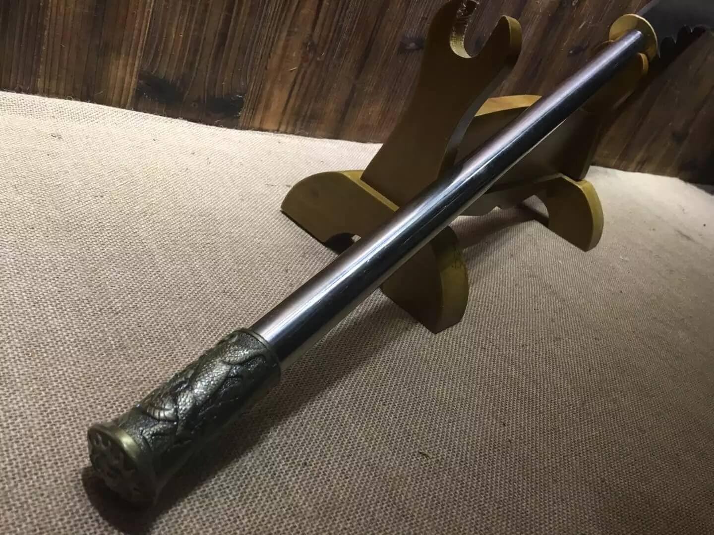 Kwan dao,Guandao,Forged High Carbon Steel Blade,Stainless Steel Rod,Martial Arts Equipment