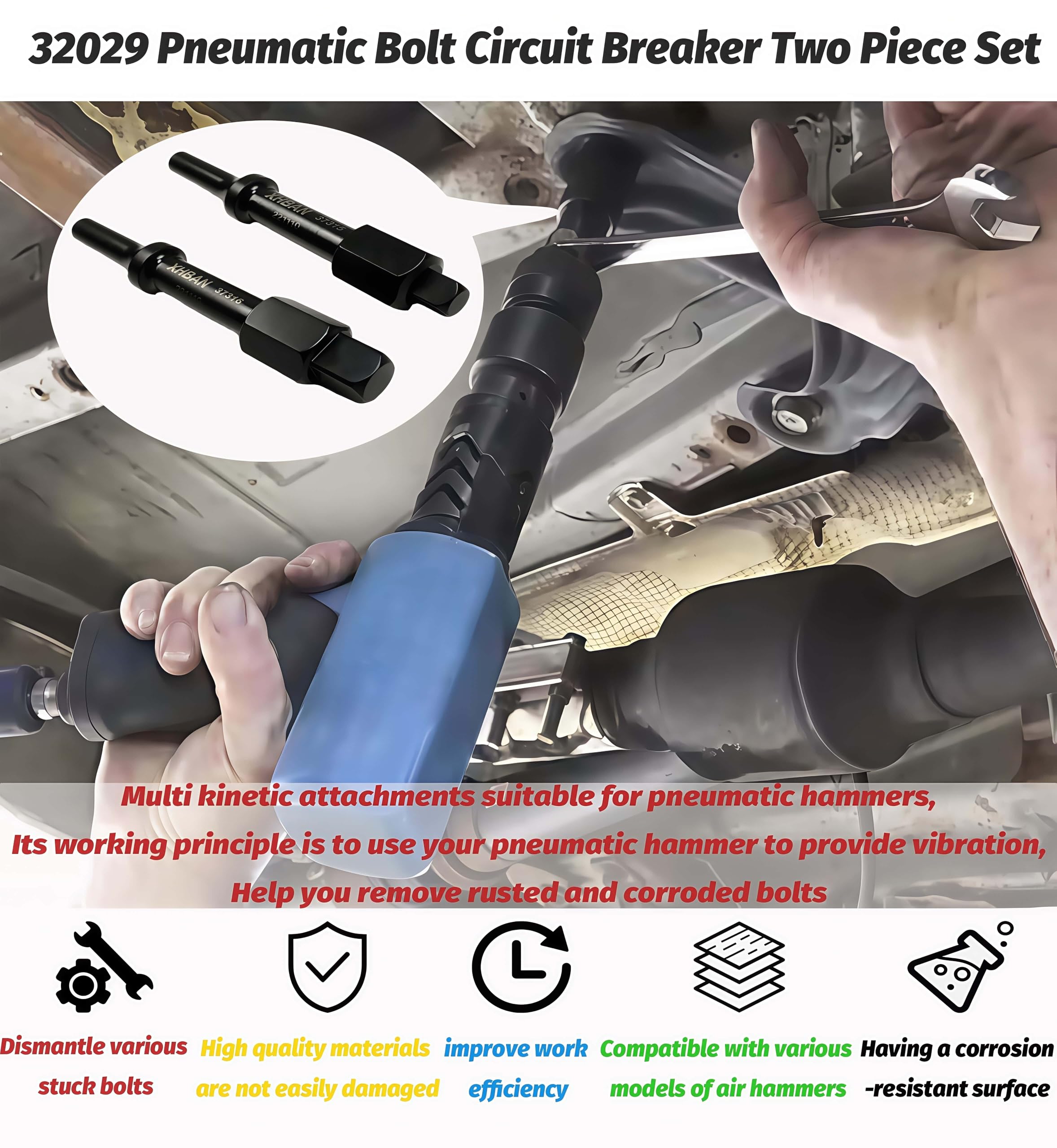 青黒UKパンク + 調整パーツ スリクソンZXi用OEMスリーブ付シャフト デザインチューニング