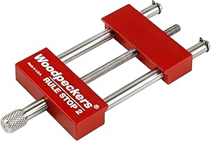 Woodpeckers Rule Stop, Fits Woodpeckers Woodworking Rules & Other Rulers up to...
