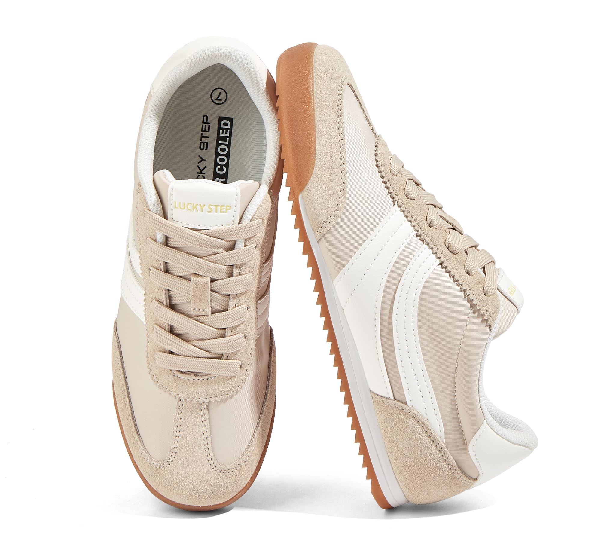 Women's Thin Retro Slim Tennis Sneakers